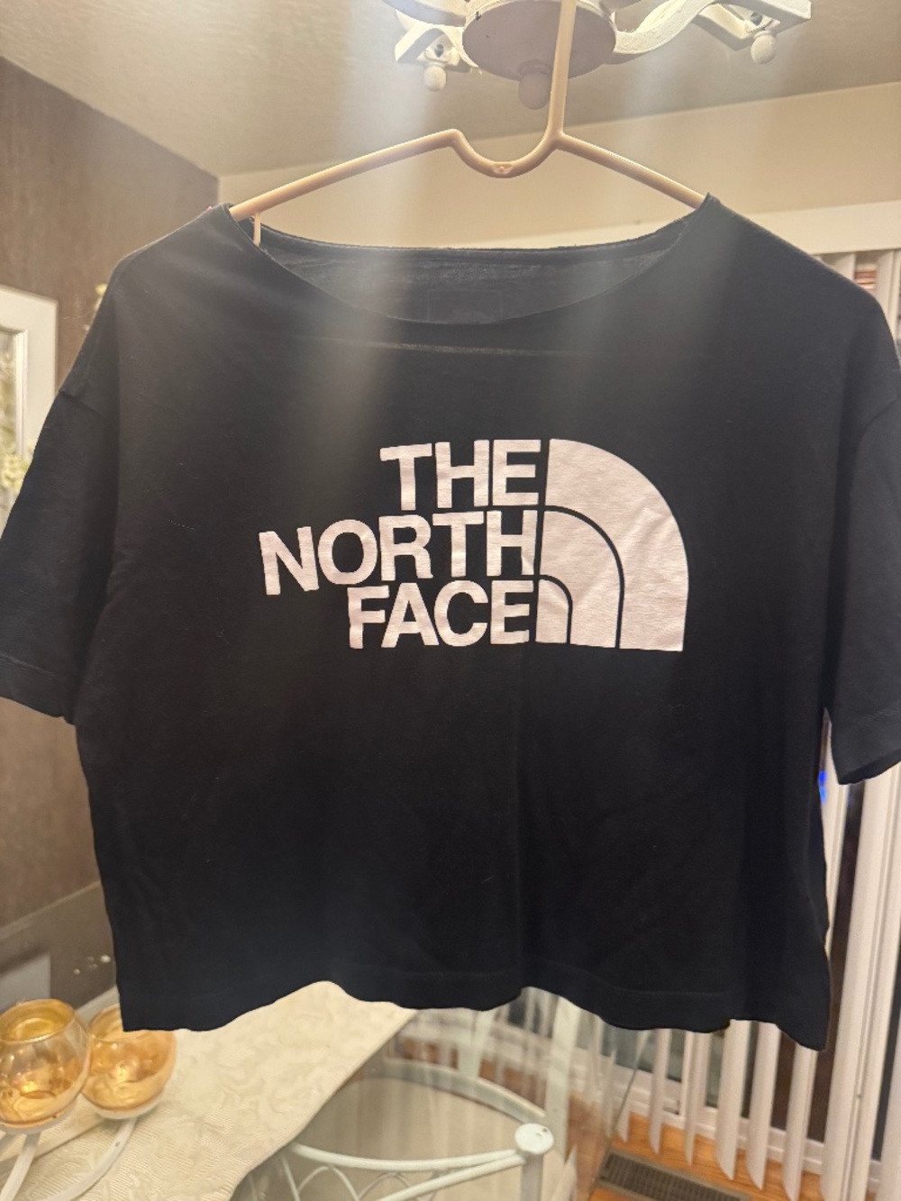 The north face crop top